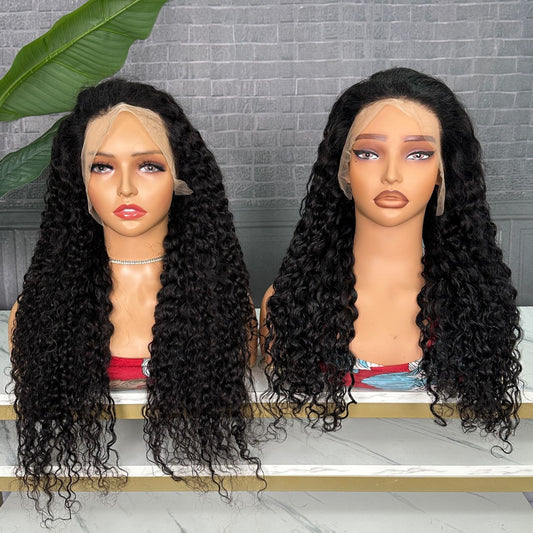 brazilian curly 18  inches wigs raw virgin hair