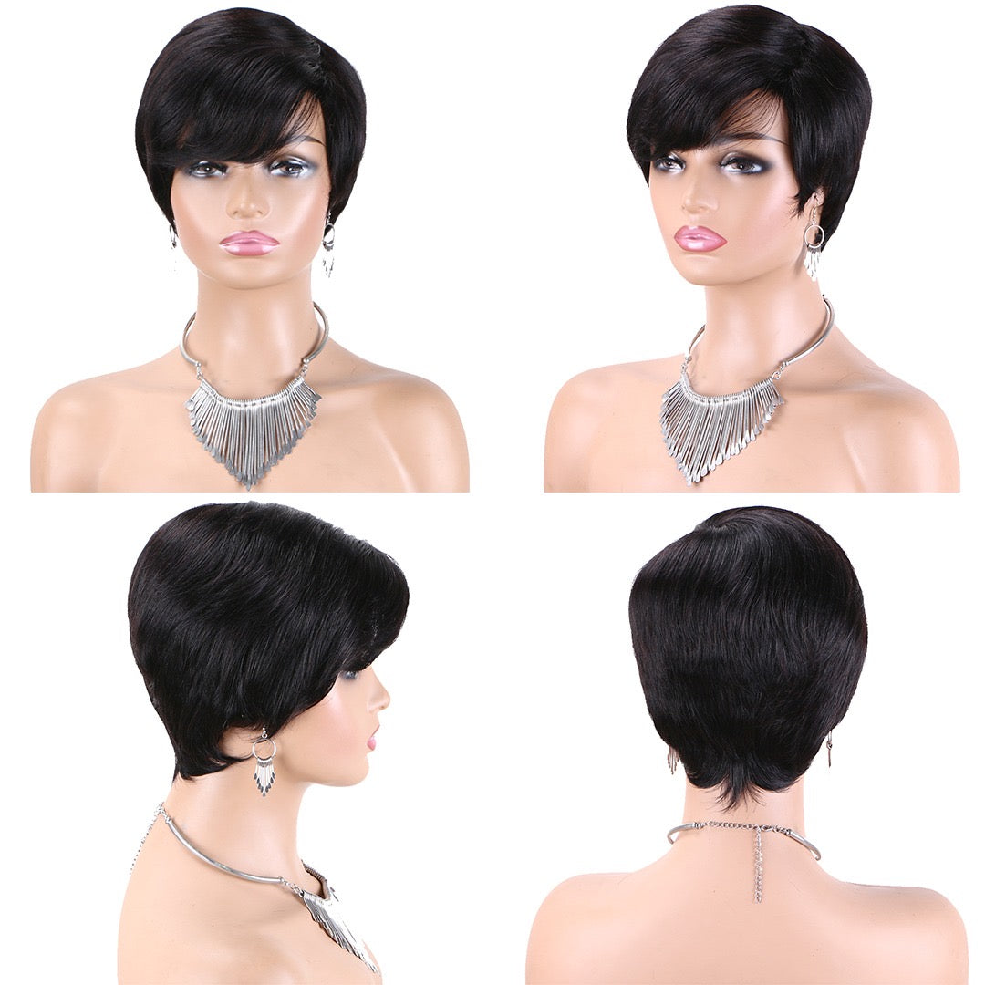 pixie cut black wigs styl it your way