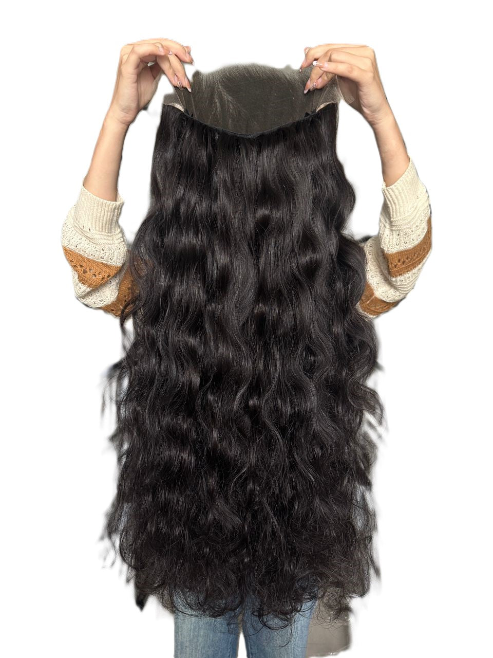 13*6 natural wave natural black 30 royal luxury  inches new collection